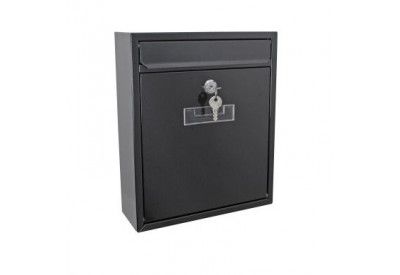 Manor Pimlico Post Box (black) 260 x 310 x 90mm